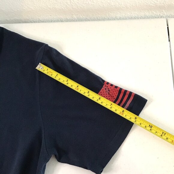 Under Armour Mens Black & Red Graphic T-Shirt Medium Cotton Size M - Picture 4 of 6